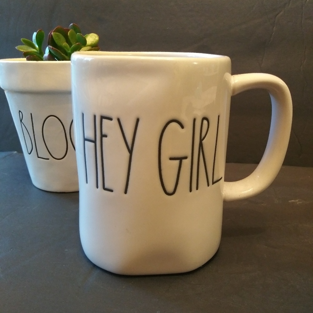 Rae Dunn farmhouse collection mugs